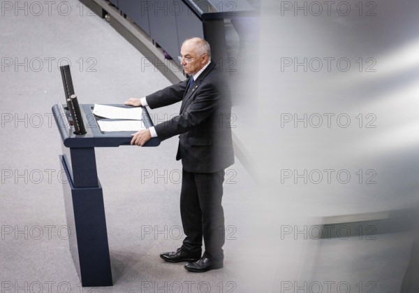 Josip Juratovic (SPD), recorded during a speech on the euro balance sheet in the German Bundestag