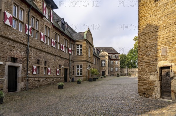 Broich Castle on the west bank of the Ruhr near the city centre, the fortification is in parts the