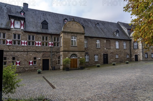 Broich Castle on the west bank of the Ruhr near the city centre, the fortification is in parts the
