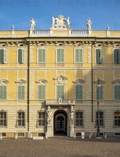 Palazzo Bianchi, Piazza Sordello, Mantua, Mantova, Italy, Europe