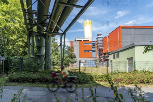 Hiltrop combined heat and power plant, of Stadtwerke Bochum, natural gas-fuelled combined heat and