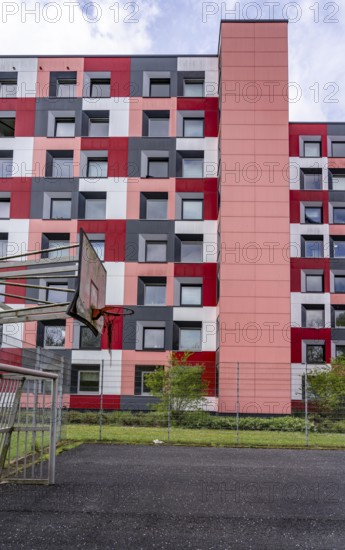 Student hall of residence of the Studierendenwerk Essen-Duisburg in Essen, over 310 furnished rooms