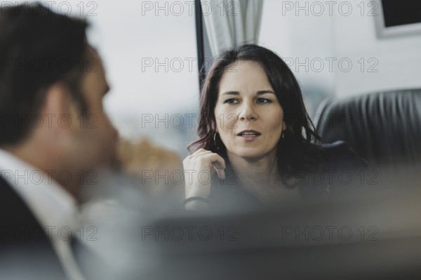 Annalena Bärbock (Bündnis 90/Die Grünen), Federal Foreign Minister, photographed during a trip
