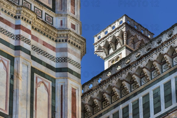 Detail of the Cathedral of Santa Maria del Fiore, Duomo, building, architecture, history, culture,