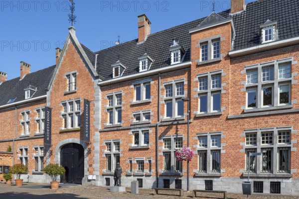 Restaurant Poortgebouw, former prison and mental hospital in the village Oud-Rekem near Lanaken,