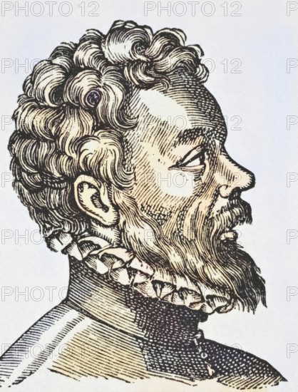 Etienne Jodelle, Seigneur de Limodin, 1532-1573, French playwright and poet. From Science and