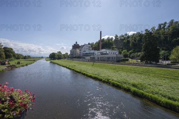 Former Riegel brewery on the Leopold Canal, produced in Riegel from 1834 to 2003, now an art