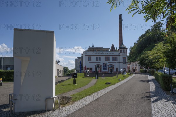 Riegel brewery on the Leopold Canal, produced from 1834 to 2003 in Riegel, Riegel am Kaiserstuhl,