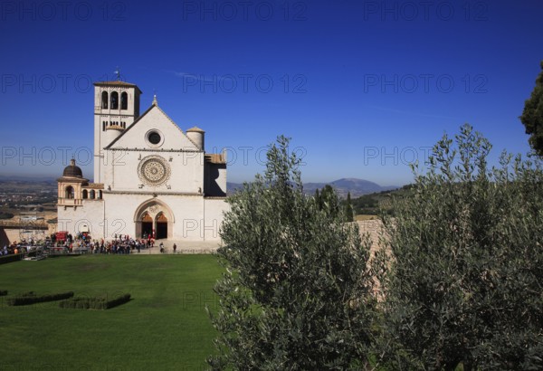 Cathedral of San Rufino in Assisi, Umbria, Italy, Europe