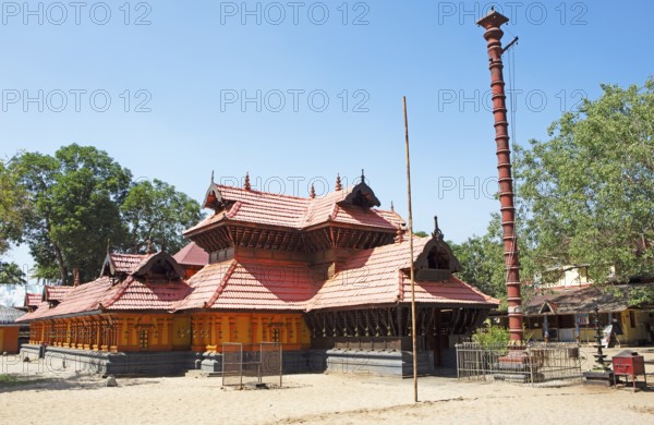 Mararikulam Shiva Temple Marari, Kerala, India, Asia