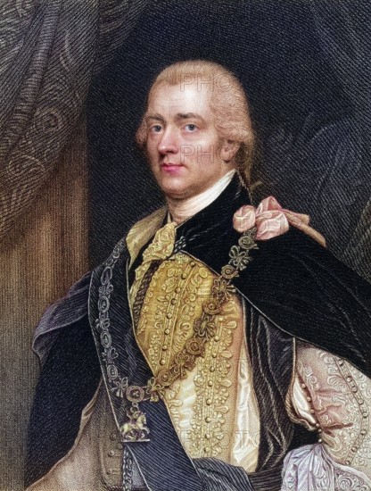 George John Spencer 2nd Earl Spencer 1758 to 1834 First Lord of the Admiralty, Historical,