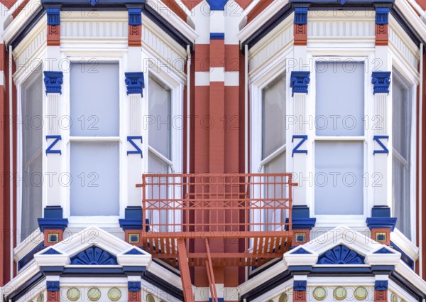 USA, San Diego Gaslamp quarter in historic neighborhood known for restaurants and nightlife., North