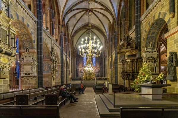 Interior of Bremen's St Peter's Cathedral, Free Hanseatic City of Bremen, Germany, Europe