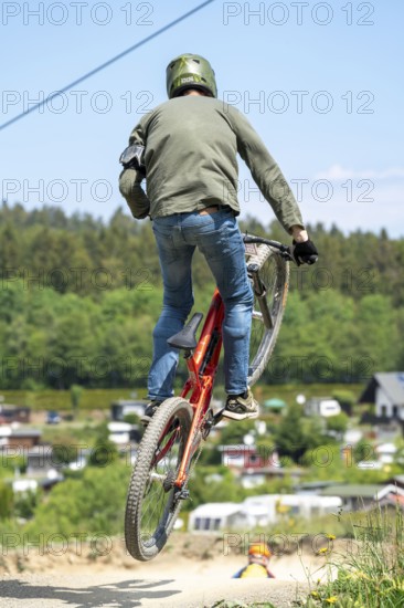 Bikepark Winterberg, on the Kappe mountain, 11 mountain bike downhill trails, in all levels of