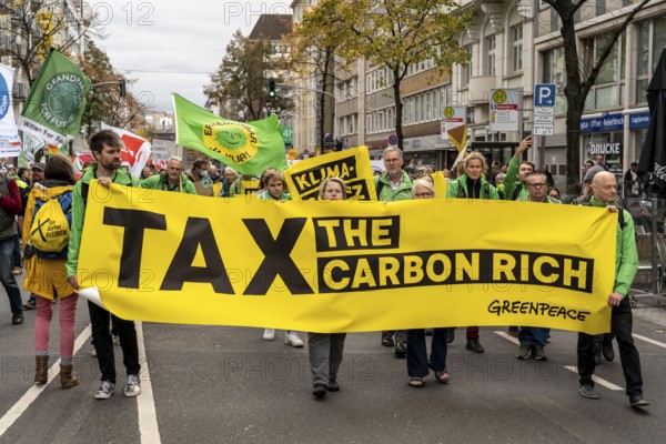 Demonstration by the Solidarity Autumn Alliance against the consequences of inflation and high