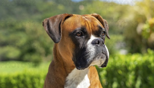 Pets, Dog, German Boxer, AI-generated, AI generated