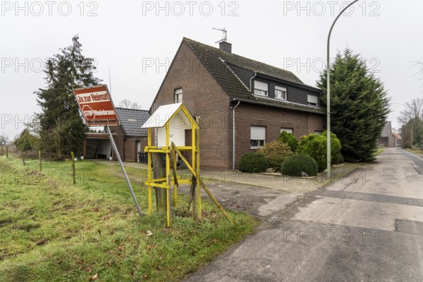 The village of Beverath, originally intended to make way for the Garzweiler II open-cast lignite