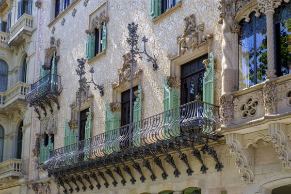Casa Amatller, Modernisme, Barcelona, Catalonia, Spain, Europe