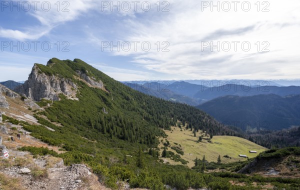 Schinder, Tegernsee mountains in the Mangfall mountains, Germany, Europe