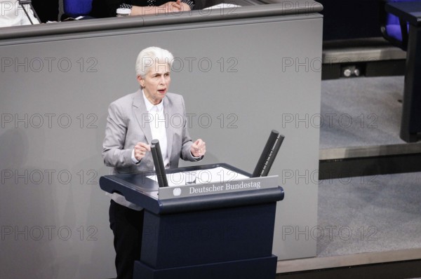 Marie-Agnes Strack-Zimmermann (FDP), recorded during a speech on the euro balance sheet in the