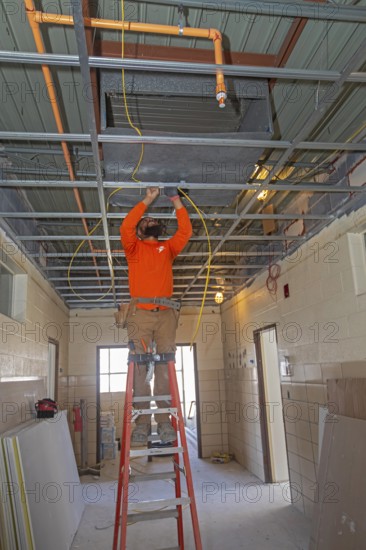 Detroit, Michigan, The former St. Matthew Catholic School, which has been vacant for a decade, is