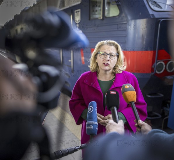 Svenja Schulze (SPD), Federal Minister for Economic Cooperation and Development, photographed