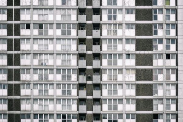 Social housing, flat, apartment block, social housing, housing, anonymous, panel building, real