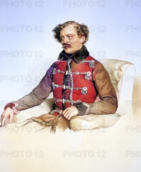 Friedrich Prince of Liechtenstein (1807-1885), k. k. General of the Cavalry, Historical, digitally
