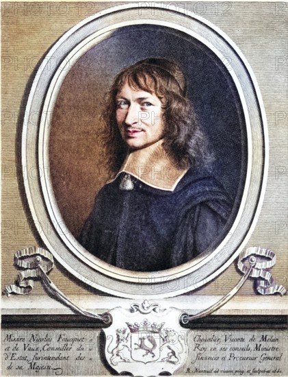 Nicolas Fouquet (born 23 February 1615 in Paris, died March 1680 in the fortress of Pignerol),