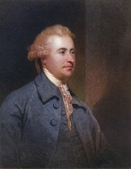 Edmund Burke 1729 to 1797 Anglo-Irish statesman, parliamentary orator and political thinker,