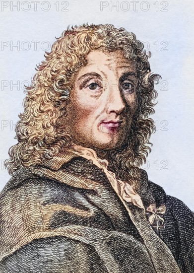 Carlo Maratta 1625, 1713 Italian Baroque era painter, Historic, digitally restored reproduction