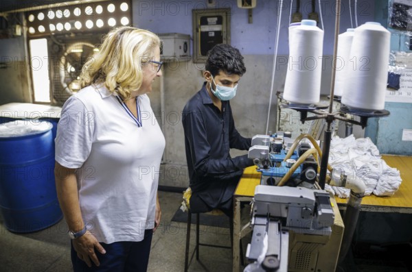 Svenja Schulze (SPD), Federal Minister for Economic Cooperation and Development, visits Inter
