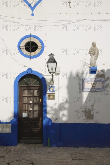 Martime decoration in Albufeira, Algarve, Portugal, Europe