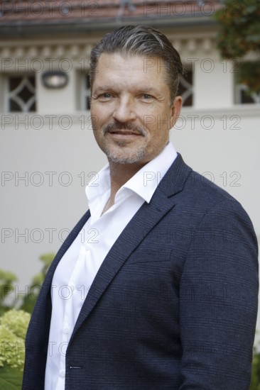 Hardy Krüger jr. at the annual press conference for the 2024/25 season at the Schlossparktheater in