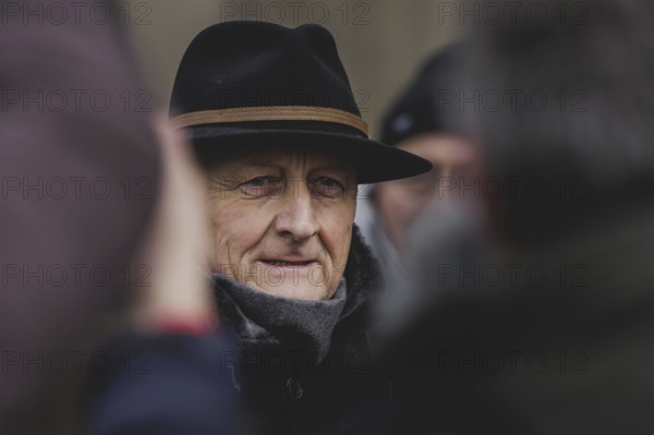 Joachim Rukwied, President of the German Farmers' Association (DBV), pictured during the farmers'