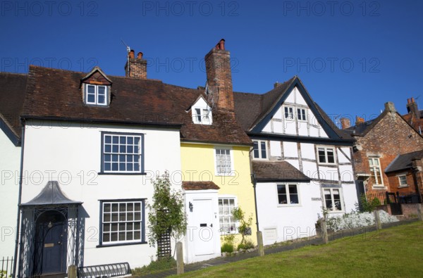 Historic buildings on the green Marlborough, Wiltshire, England, United Kingdom, Europe