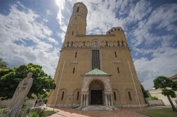 St Otto Church, built from 1912 to 1914, Siechenstraße 61, Bamberg, Upper Franconia, Bavaria,