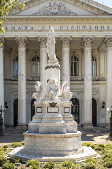 Palace of the National Congress of Chile, Santiago de Chile, Chile, South America