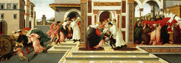 Das letzte Wunder und der Tod des Heiligen Zenobius (c. 1500), Last Miracle And The Death Of St.