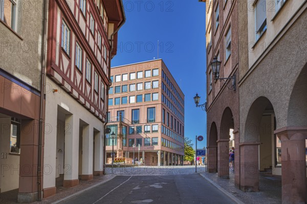 Town Hall in Aschaffenburg, Bavaria, Germany, Europe
