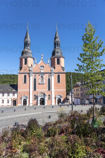 St Salvator's Basilica, in Prüm, Eifel, Rhineland-Palatinate, Germany, Europe
