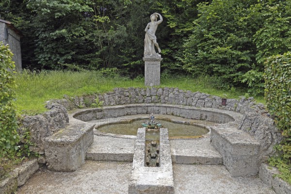 Hellbrunn Palace, pleasure palace, trick fountains, Salzburg, Austria, Europe