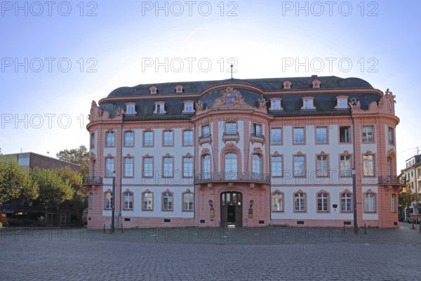 Baroque Osteiner Hof, Schillerplatz, Old Town, Mainz, Rhine-Hesse region, Rhineland-Palatinate,