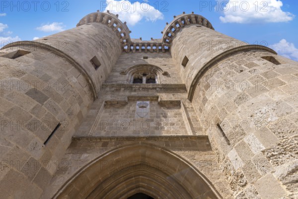 Palace of the Grand Master of the Knights of Rhodes, Greece, Greek Islands., Europe