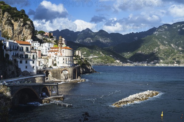 Atrani, Amalfi Coast, Italy, Europe