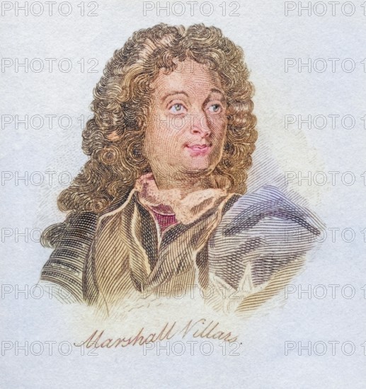 Claude Louis Hector de Villars, Prince de Martigues, Marquis, Duc de Villars, Vicomte de Melun,