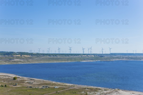 The F60 overburden conveyor bridge visitor mine is located on Bergheider See near the village of