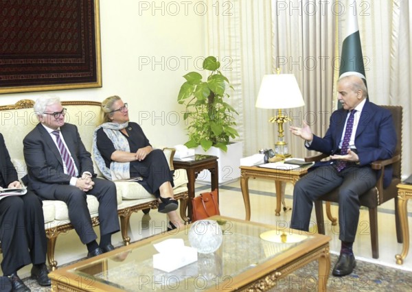 Svenja Schulze (SPD), Federal Minister for Economic Cooperation and Development, meets the