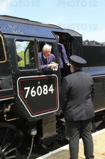 Heritage steam railway, Cromer station, North Norfolk Railway, England, UK, The North Norfolkman