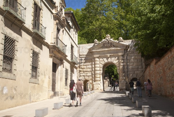 Historic Puerta de los Granadas, Granada, Spain, Europe